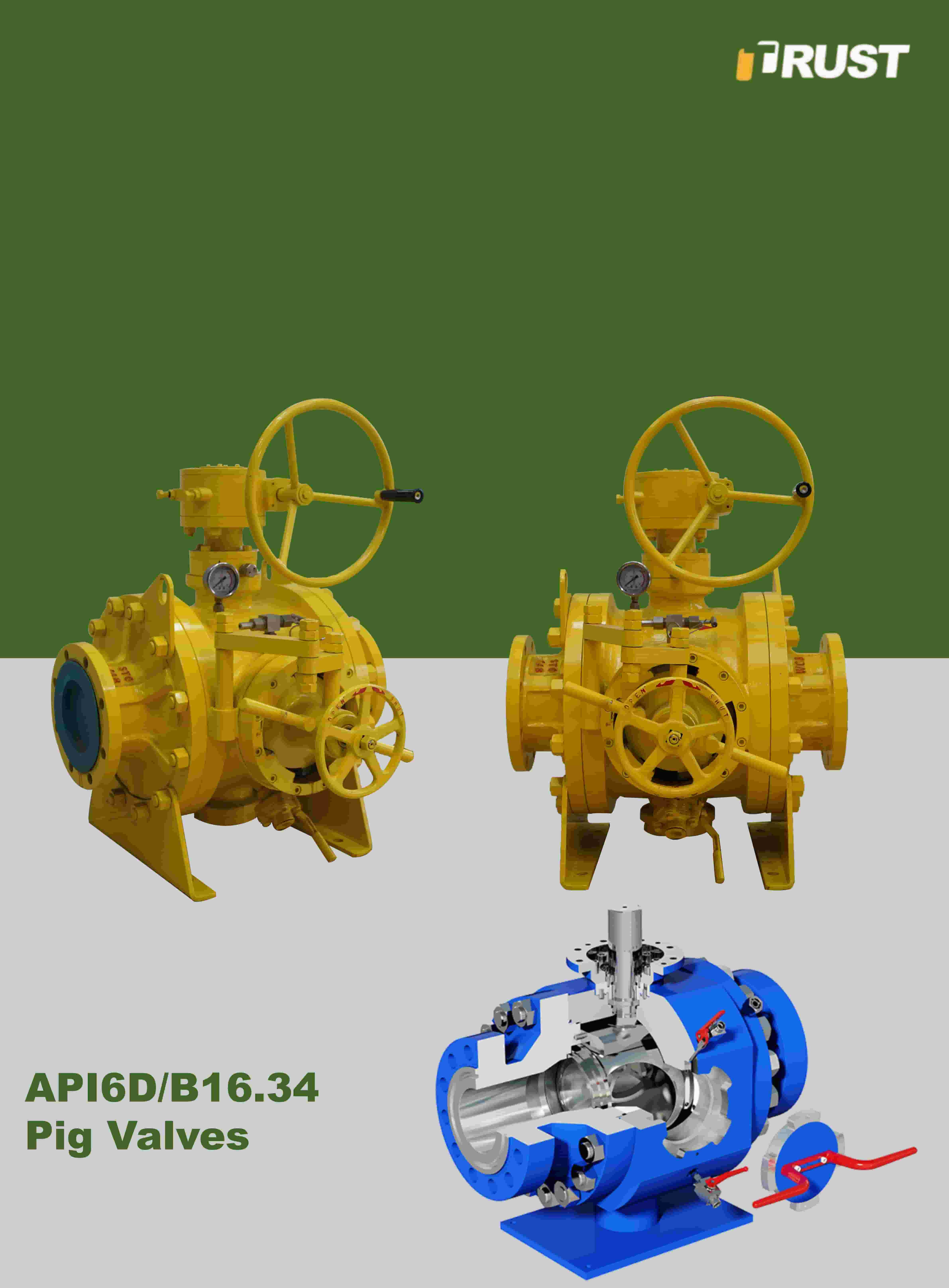 Válvulas Pig para Oleoductos y Gasoductos