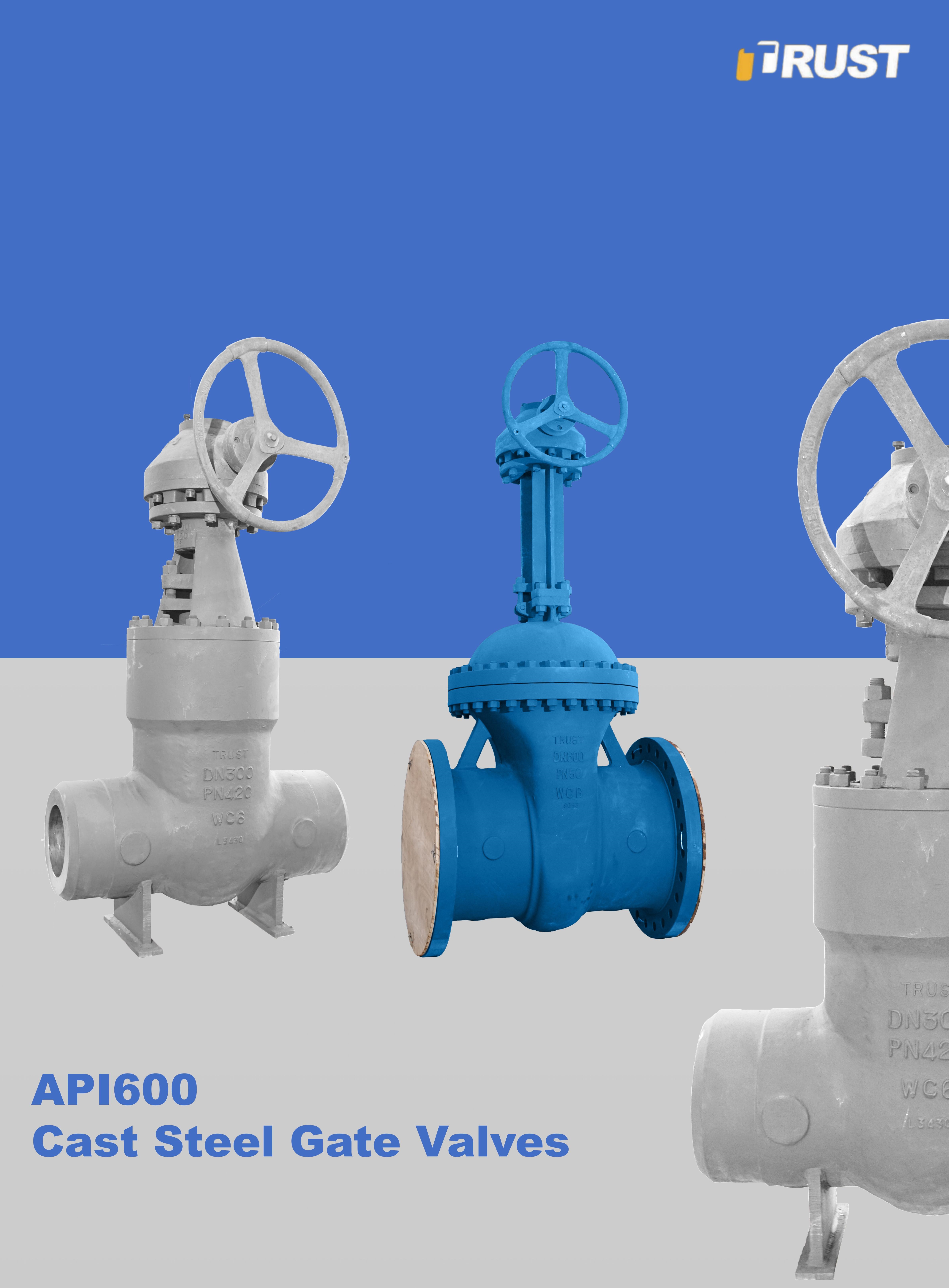 Válvulas de Puerta de Acero Fundido