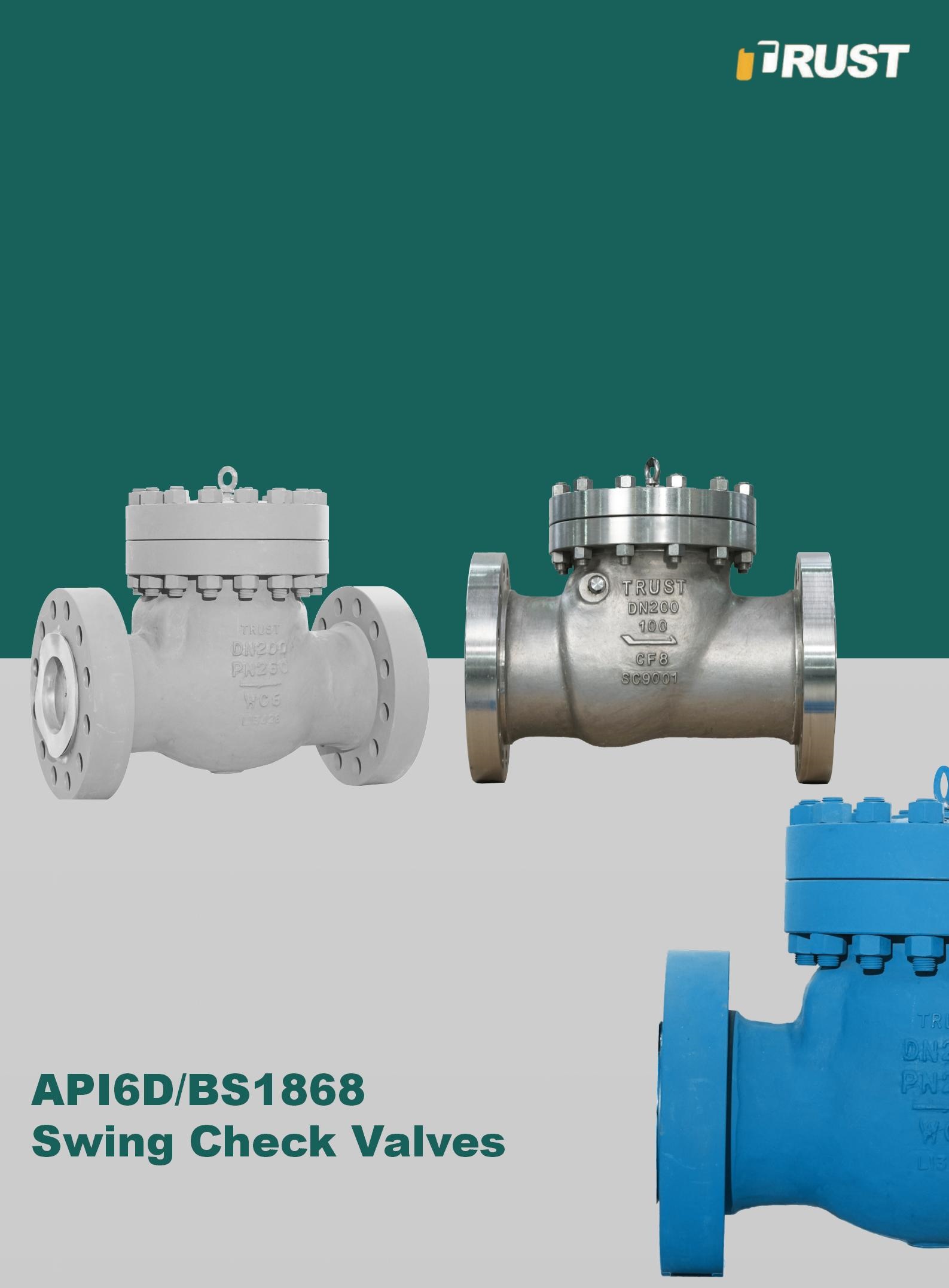 Válvulas de Retención de Balanceo