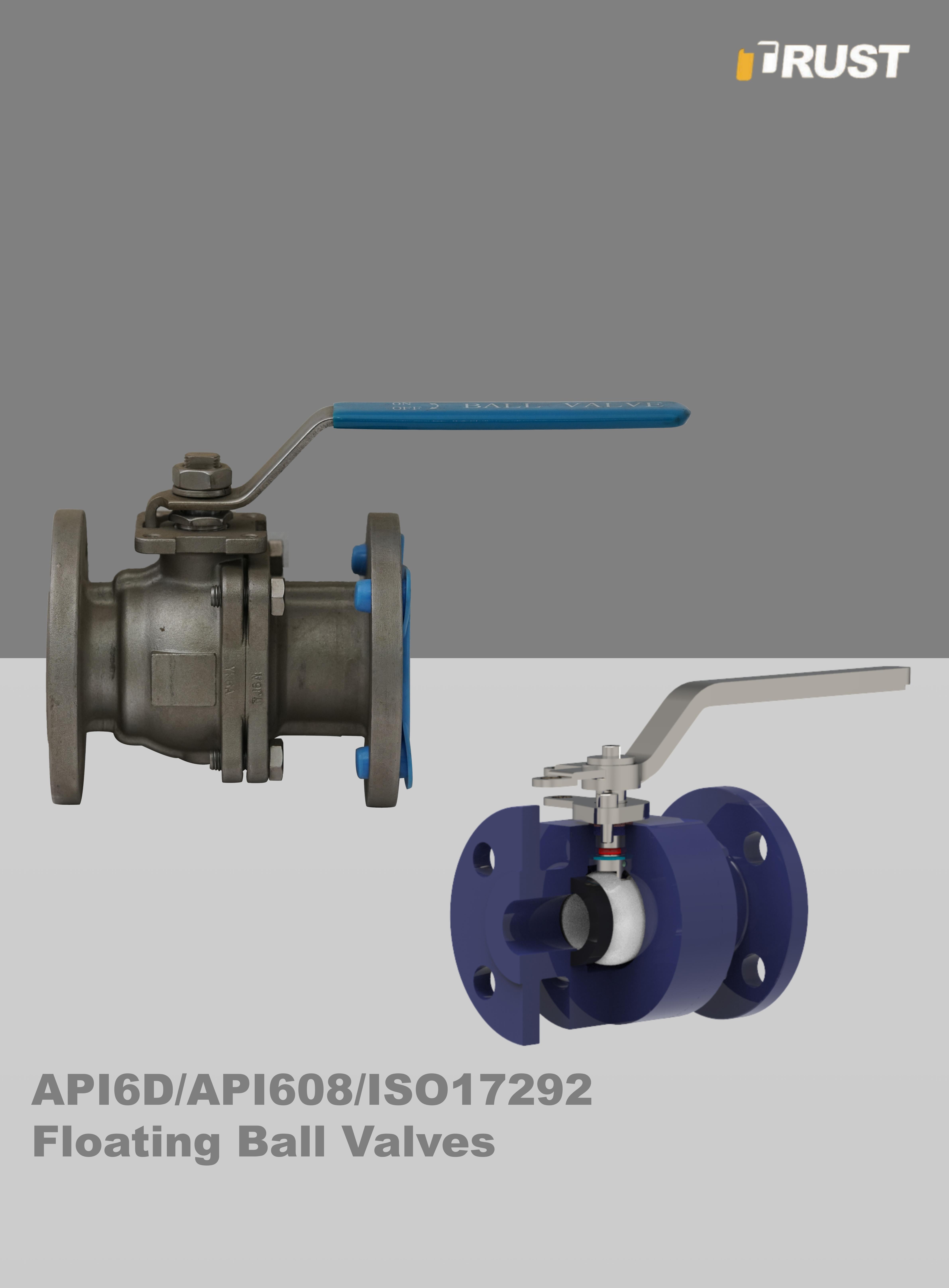 Válvulas de Bola Flotante con Asiento Blando