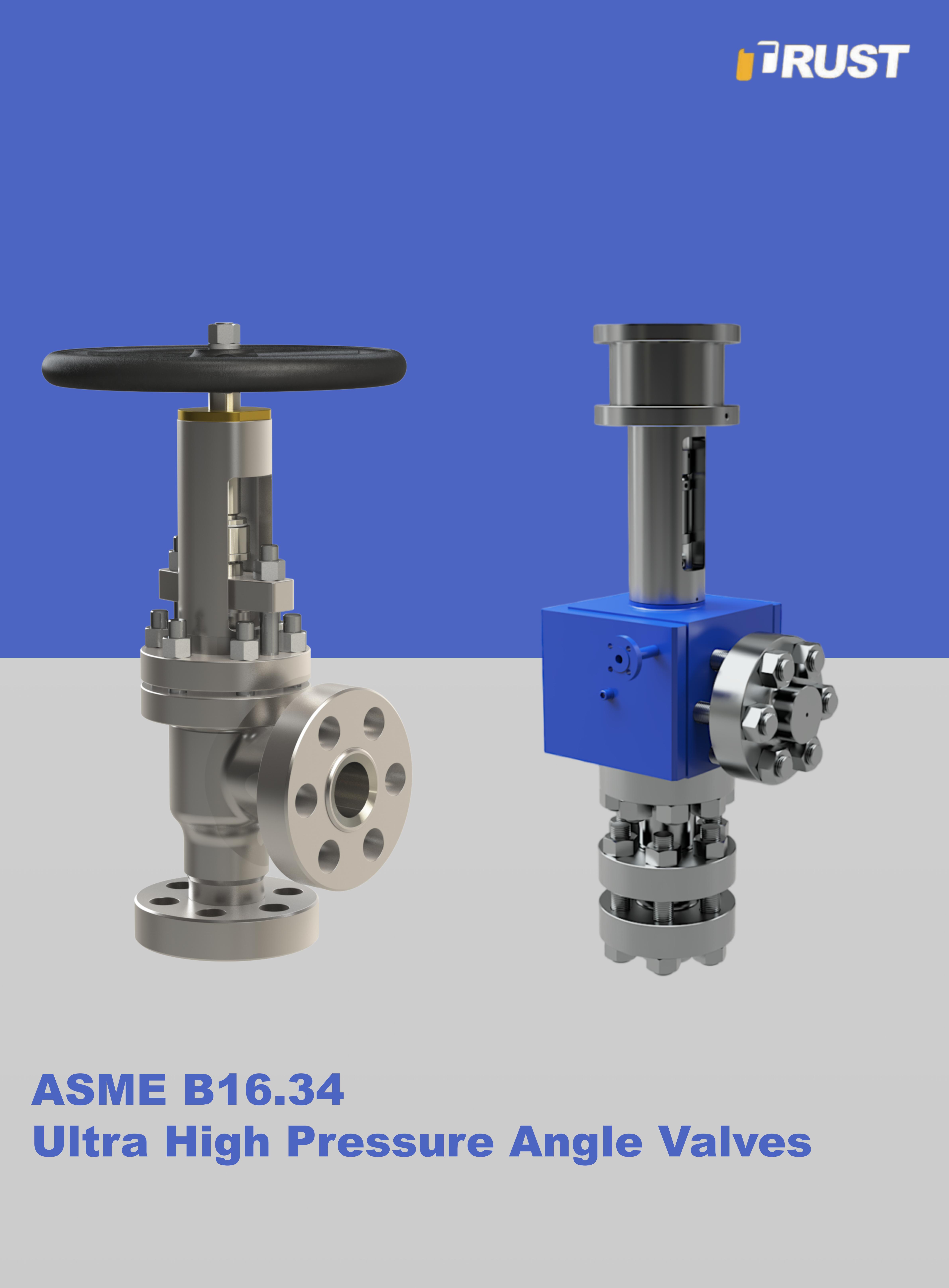 Válvulas de Ángulo de Ultra Alta Presión