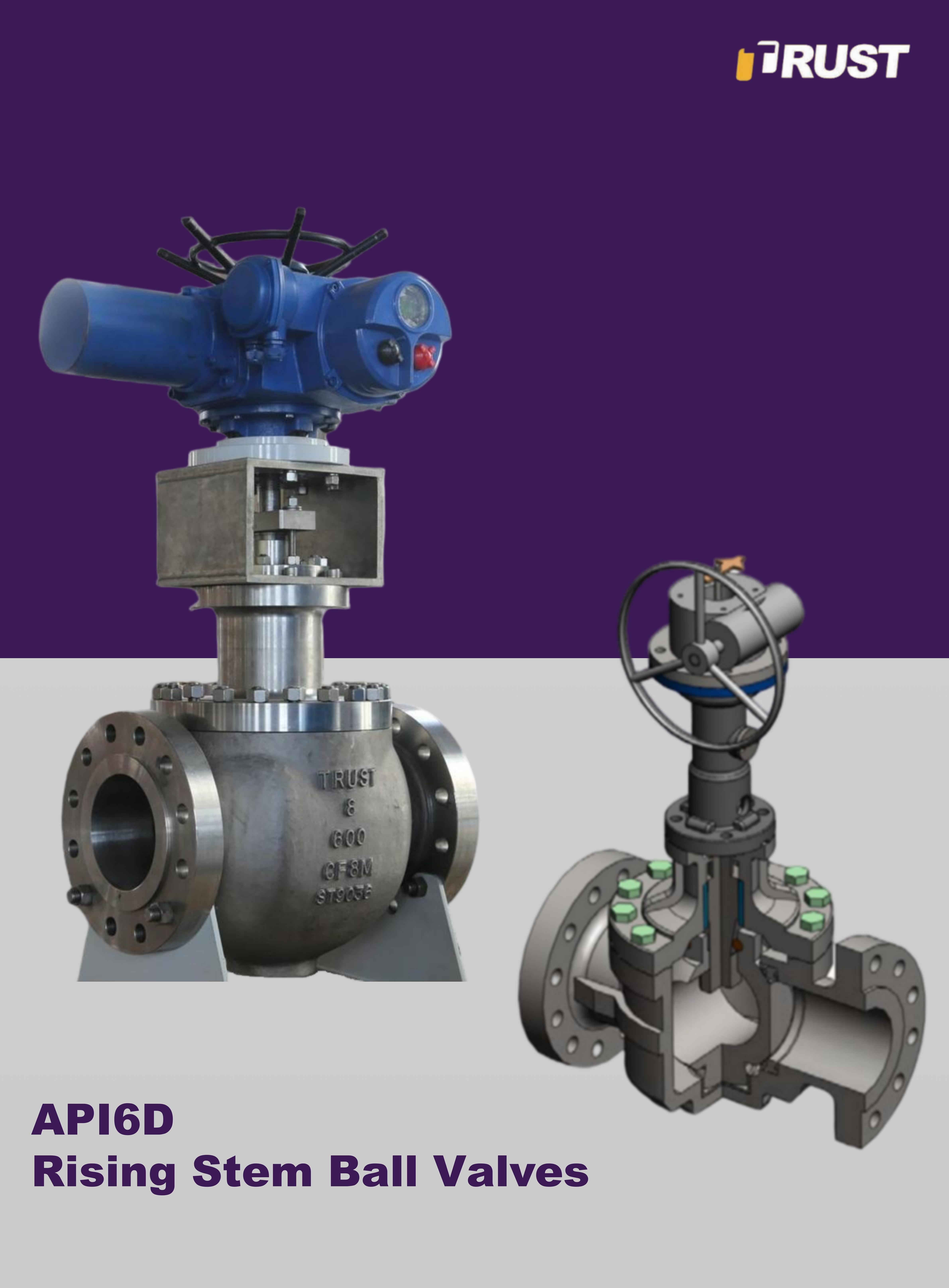 Válvulas de Bola con Vástago Ascendente